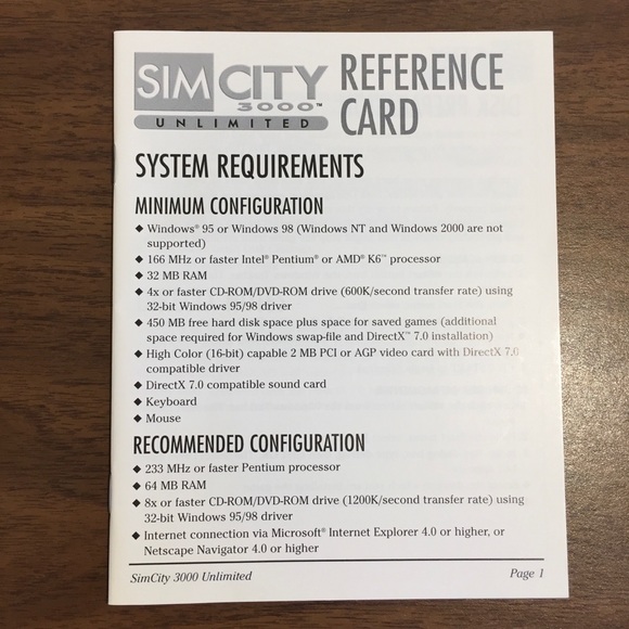 Sim City 3000 Unlimited Video Game for Windows 95 or 98 - Picture 10 of 11